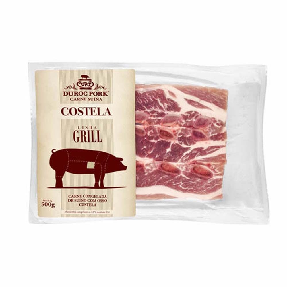 COSTELA PREMIUM 500G (R) - LINHA GRILL - DUROC PORK