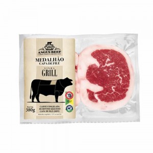 MEDALHAO DE CAPA DE FILE 380G (R) - LINHA GRILL - ANGUS BEEF
