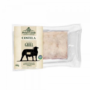 COSTELA DE CORDEIRO PORCIONADA 500G (R) - LINHA GRILL - DORPER LAMB