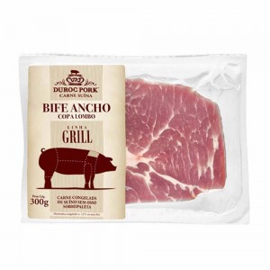 BIFE DE ANCHO 300G (R) - LINHA GRILL - DUROC PORK