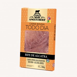 BIFE DE MIOLO DE ALCATRA ANGUS 100g - CX 300g