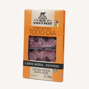 CARNE MOIDA DE PATINHO ANGUS 150 G - CX