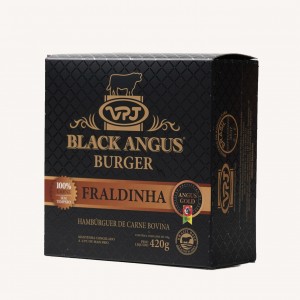 HAMBÚRGUER - FRALDINHA 210g CX 420g - BLACK ANGUS - SEM TEMPERO 