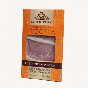 BIFE DE PICANHA SUINA DUROC CX 300g
