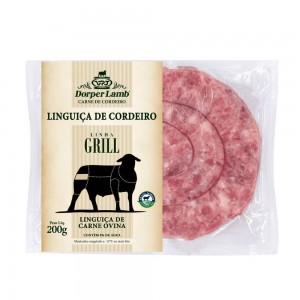 LINGUICA DE CORDEIRO 200G (R)  - LINHA GRILL - DORPER LAMB