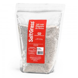 SAL COM PIMENTA DO REINO 1,1KG BAG - SALT GRASS